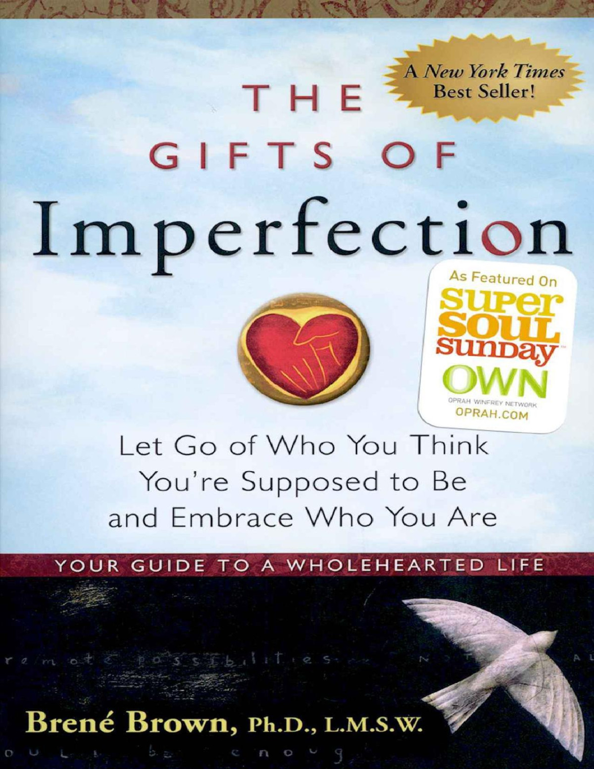 The Gifts Of Imperfection Let Go Of Who You Think Youre Supposed To Be And Embrace Who You Are Brene Brown