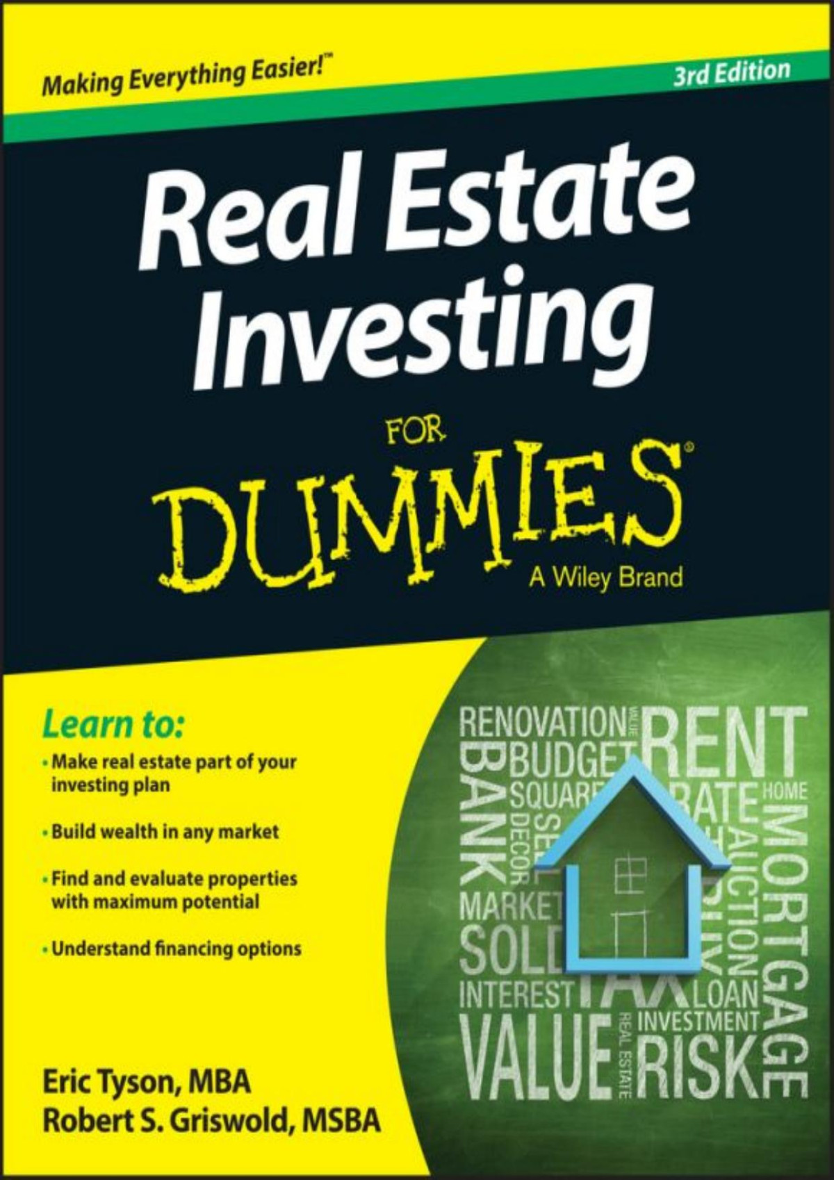 Real Estate Investing For Dummies Eric Tyson Robert S Griswold