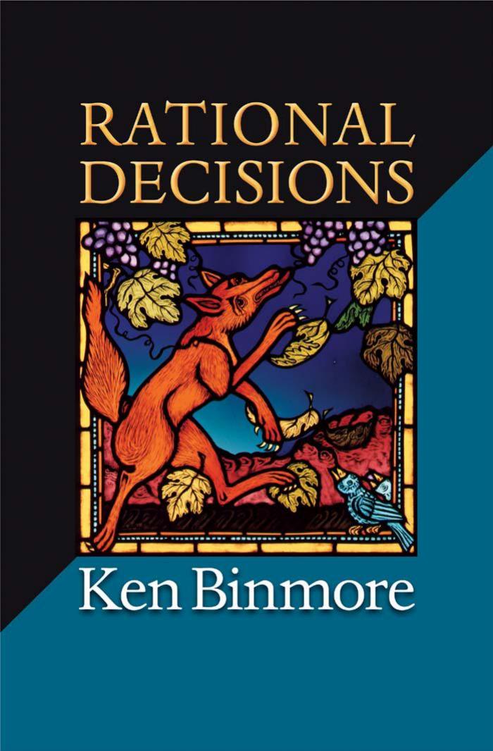 Rational Decisions Ken Binmore