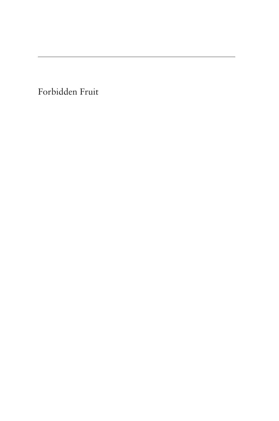 Forbidden Fruit Counterfactuals And International Relations Richard Ned Lebow