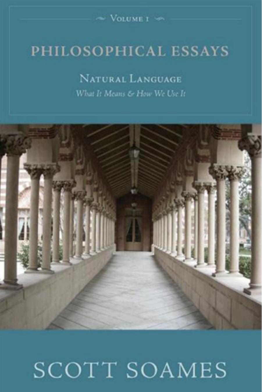 Philosophical Essays Scott Soames