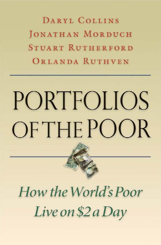 Portfolios Of The Poor How The Worlds Poor Live On 2 A Day Daryl Collins