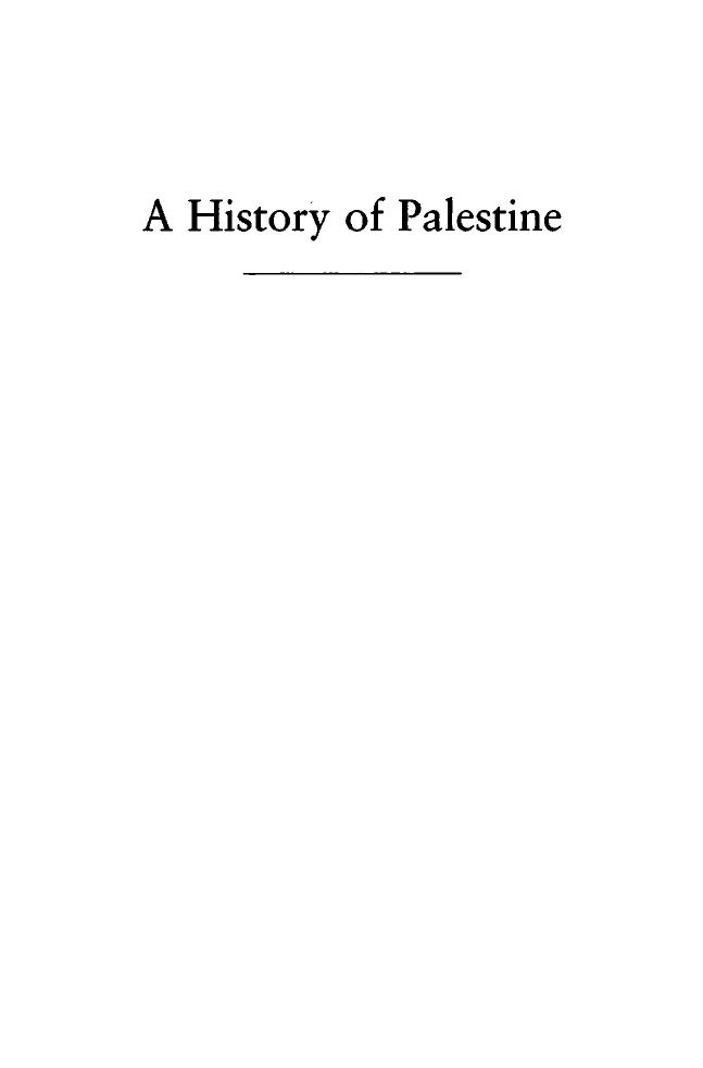 A History Of Palestine From The Ottoman Conquest To The Founding Of The State Of Israel Gudrun Krmer
