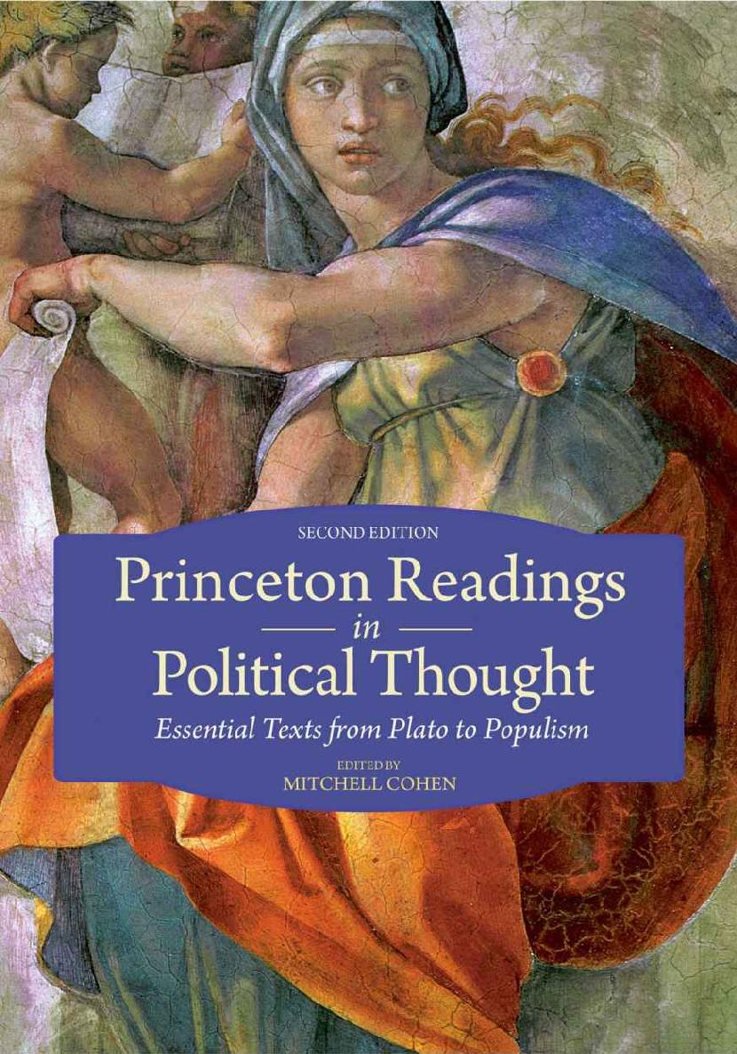 Princeton Readings In Political Thought Mitchell Cohen