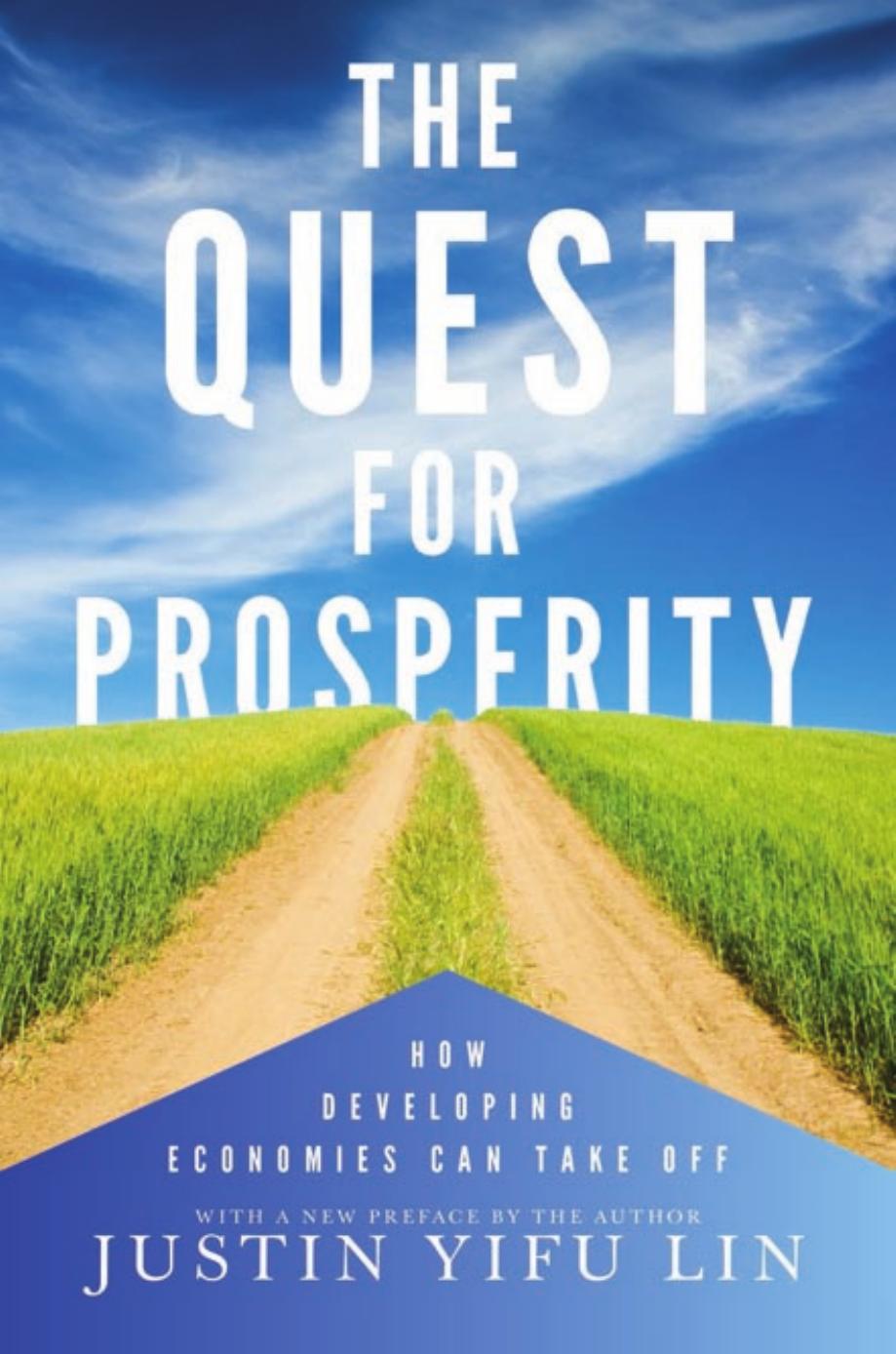 The Quest For Prosperity Lin Justin Yifu
