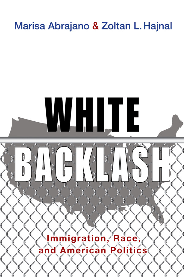 White Backlash Abrajano Marisa Hajnal Zoltan L