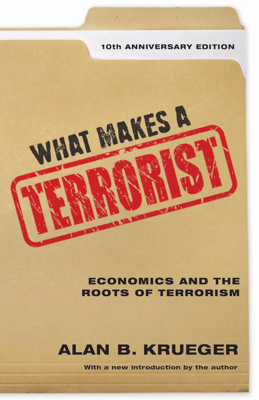 What Makes A Terrorist Krueger Alan B