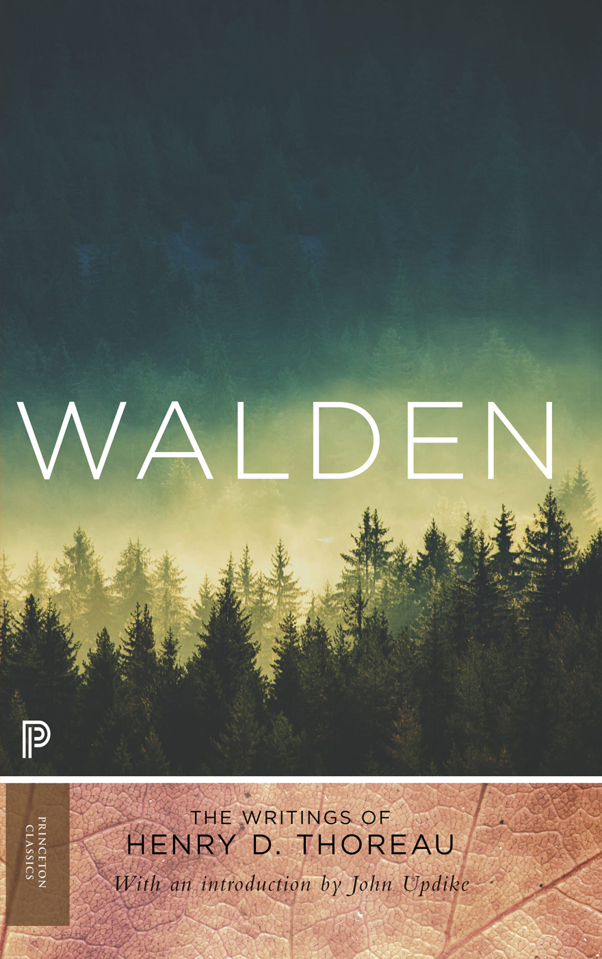 Walden Thoreau Henry Shanley J Lyndon Updike John