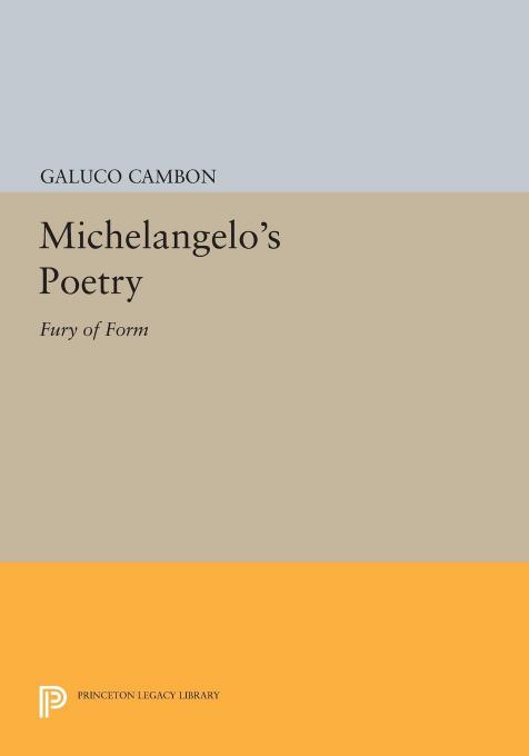 Michelangelos Poetry Fury Of Form Glauco Cambon