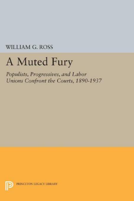 A Muted Fury Populists Progressives And Labor Unions Confront The Courts 18901937 William G Ross