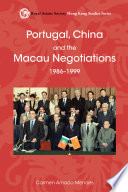 Portugal China And The Macau Negotiations 19861999 Royal Asiatic Society Hong Kong Studies Series Mendes