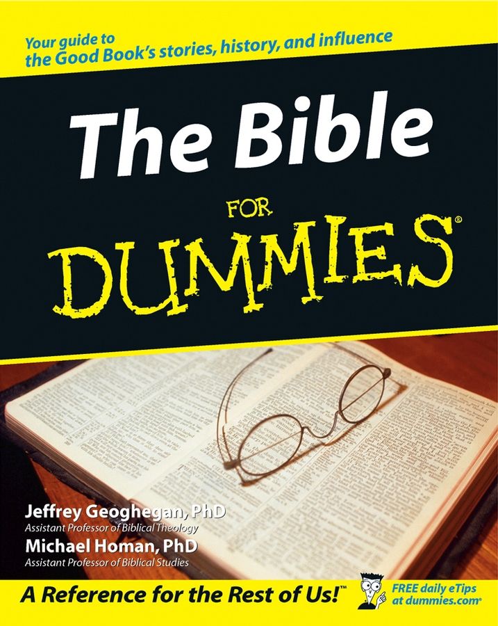 The Bible For Dummies Jeffrey Geoghegan Michael Homan