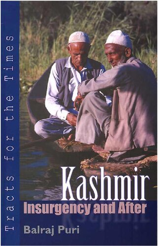 Kashmir Insurgency And After 3rd Edition Balraj Puri