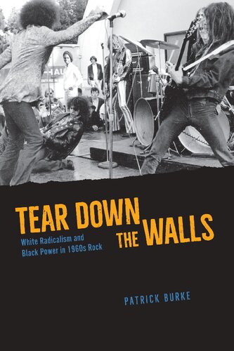 Tear Down The Walls White Radicalism And Black Power In 1960s Rock 1st Edition Patrick Burke