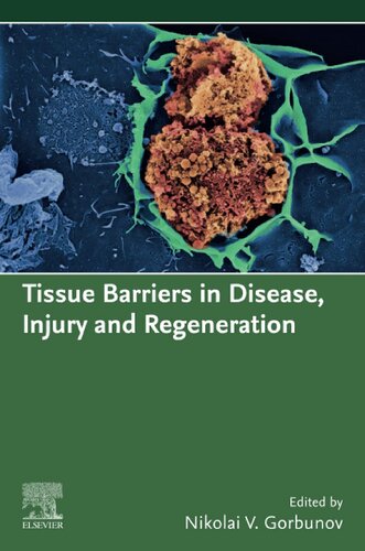 Tissue Barriers In Disease Injury And Regeneration 1st Edition Nikolai V Gorbunov Editor