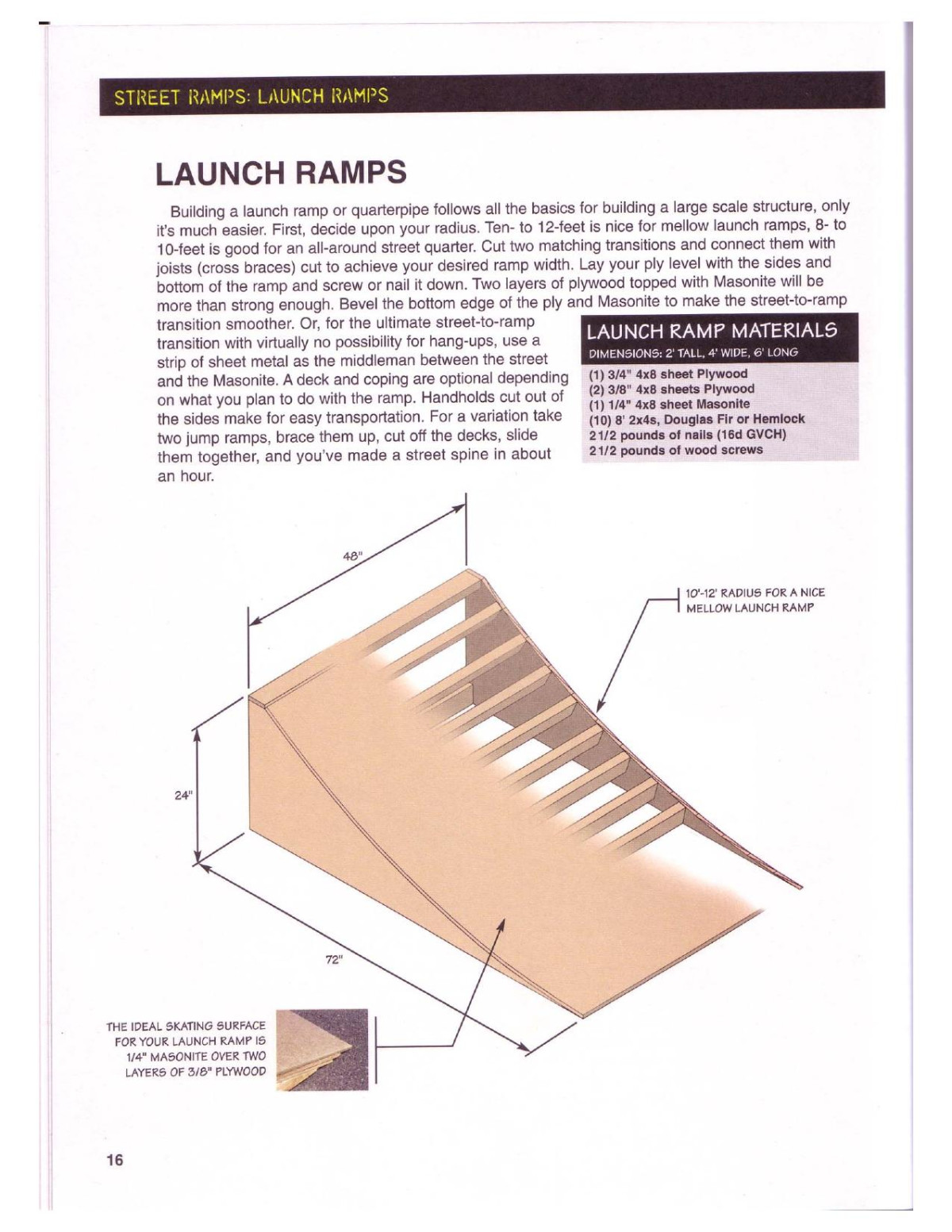 How To Build Skateboard Ramps 1st Edition Thrasher Magazine