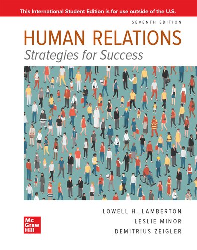 Ise Human Relations Strategies For Success Ise Hed Business Careers 7th Edition Lamberton