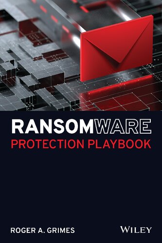 Ransomware Protection Playbook 1st Edition Grimes Roger A