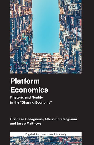 Platform Economics Rhetoric And Reality In The Sharing Economy Cristiano Codagnone