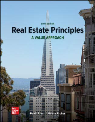 Real Estate Principles A Value Approach 6th Edition David C Ling