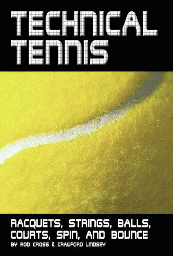 Technical Tennis Racquets Strings Balls Courts Spin And Bounce Rod Cross