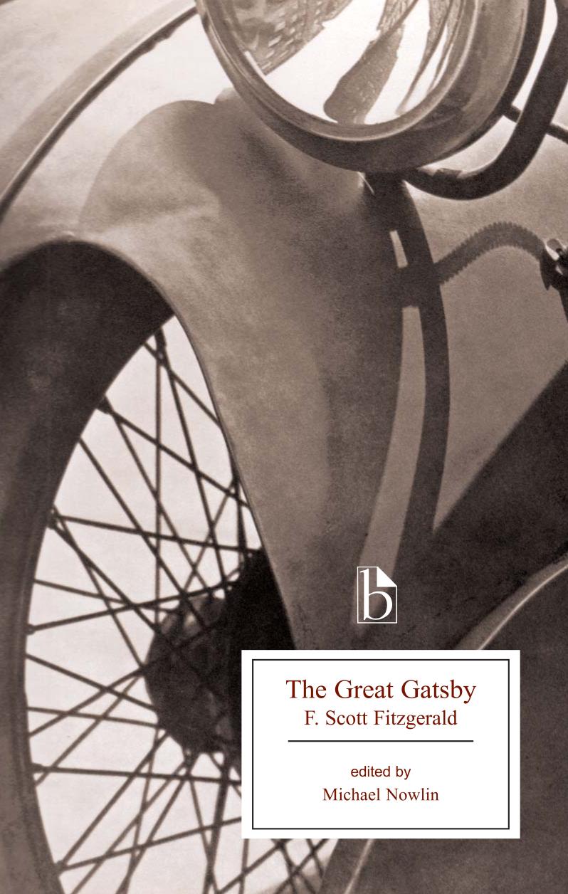 The Great Gatsby F Scott Fitzgerald