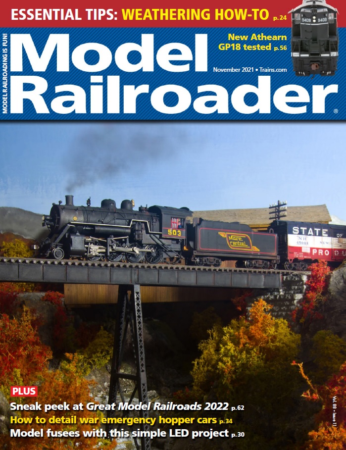 Model Railroader November 2021 Model Railroader