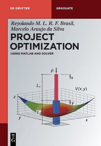 Project Optimization Using Matlab And Solver De Gruyter Textbook Reyolando Mlrf Brasil