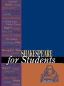 Shakespeare For Students 3 Volume Set 2nd Anne Marie Hacht