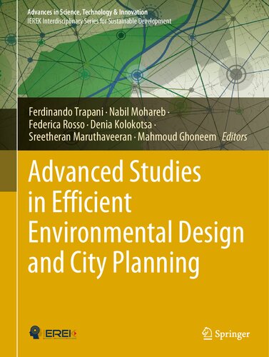 Advanced Studies In Efficient Environmental Design And City Planning 1st Edition Ferdinando Trapani