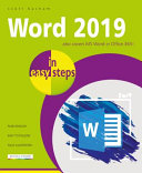 Word 2019 In Easy Steps Also Covers Ms Word In Office 365 Basham