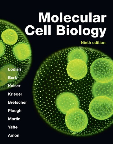 Molecular Cell Biology 9th Edition Harvey Lodish Arnold Berk