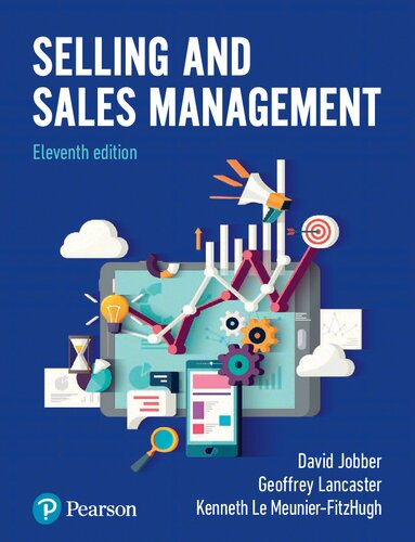 Selling And Sales Management 11e 11th Edition David Jobber Geoffrey Lancaster