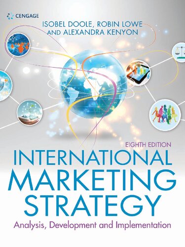 International Marketing Strategy Analysis Development Implementation 8th Edition Robin Lowe
