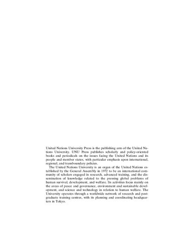 Key Issues For Mountain Areas Libor F Jansky Martin F Price
