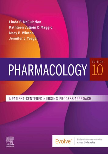 Pharmacology A Patientcentered Nursing Process Approach 10th Edition Linda E Mccuistion