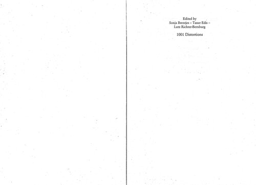 1001 Distortions How Not To Narrate History Of Science Medicine And Technology In Nonwestern Cultures Sonja Brentjes Ed