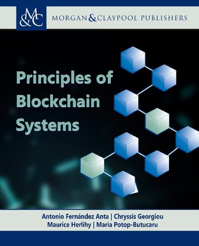 Principles Of Blockchain Systems Antonio Fernndez Anta Editor