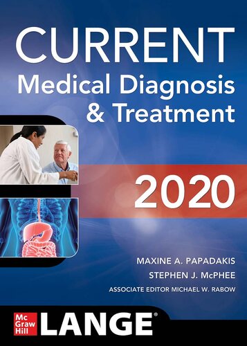 Current Medical Diagnosis And Treatment 2020 59th Edition Maxine Papadakis