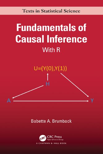 Fundamentals Of Causal Inference With R 1st Edition Babette A Brumback