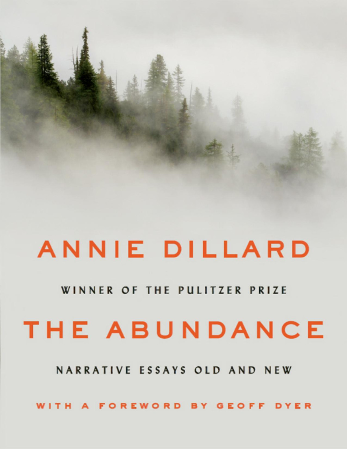 The Abundance Narrative Essays Old And New Annie Dillard