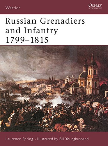 Russian Grenadiers And Infantry 17991815 F First Paperback Edition Used Laurence Spring