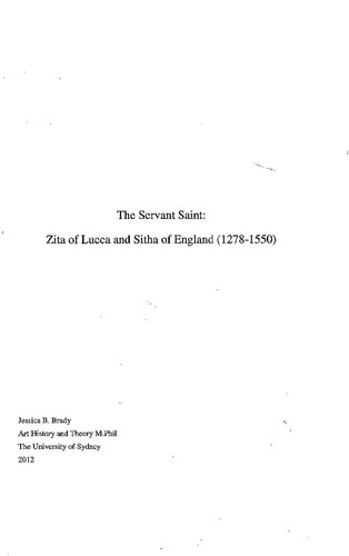 The Servant Saint Zita Of Lucca And Sitha Of England 12781550 Jessica B Brady