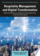 Hospitality Management And Digital Transformation 1st Edition Richard Busulwa Nina Evans Aaron Oh Moon Kang