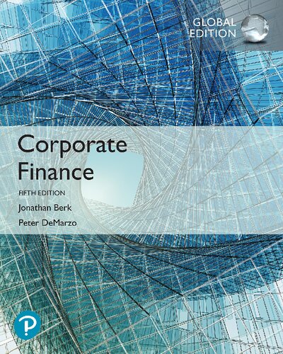 Corporate Finance 5th Global Edition 5 Global Jonathan Berk