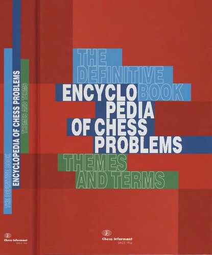 Encyclopedia Of Chess Problems Themes And Terms Milan Velimirovic