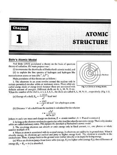 Modern College Chemistry Atomic Structure Part 1 Not Specified