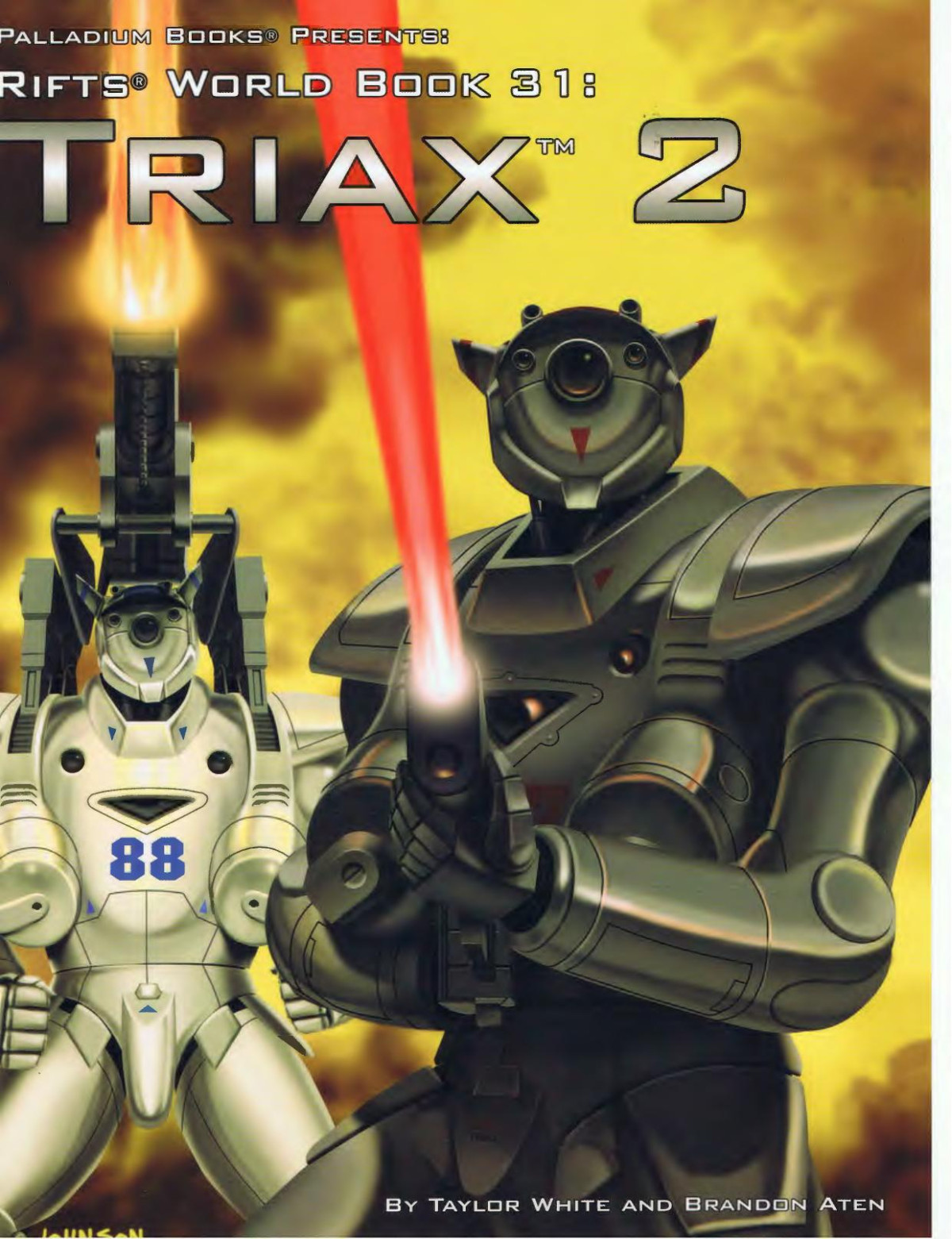 Rifts World Book 31 Triax 2 Taylor White Brandon K Aten And Kevin Siembieda