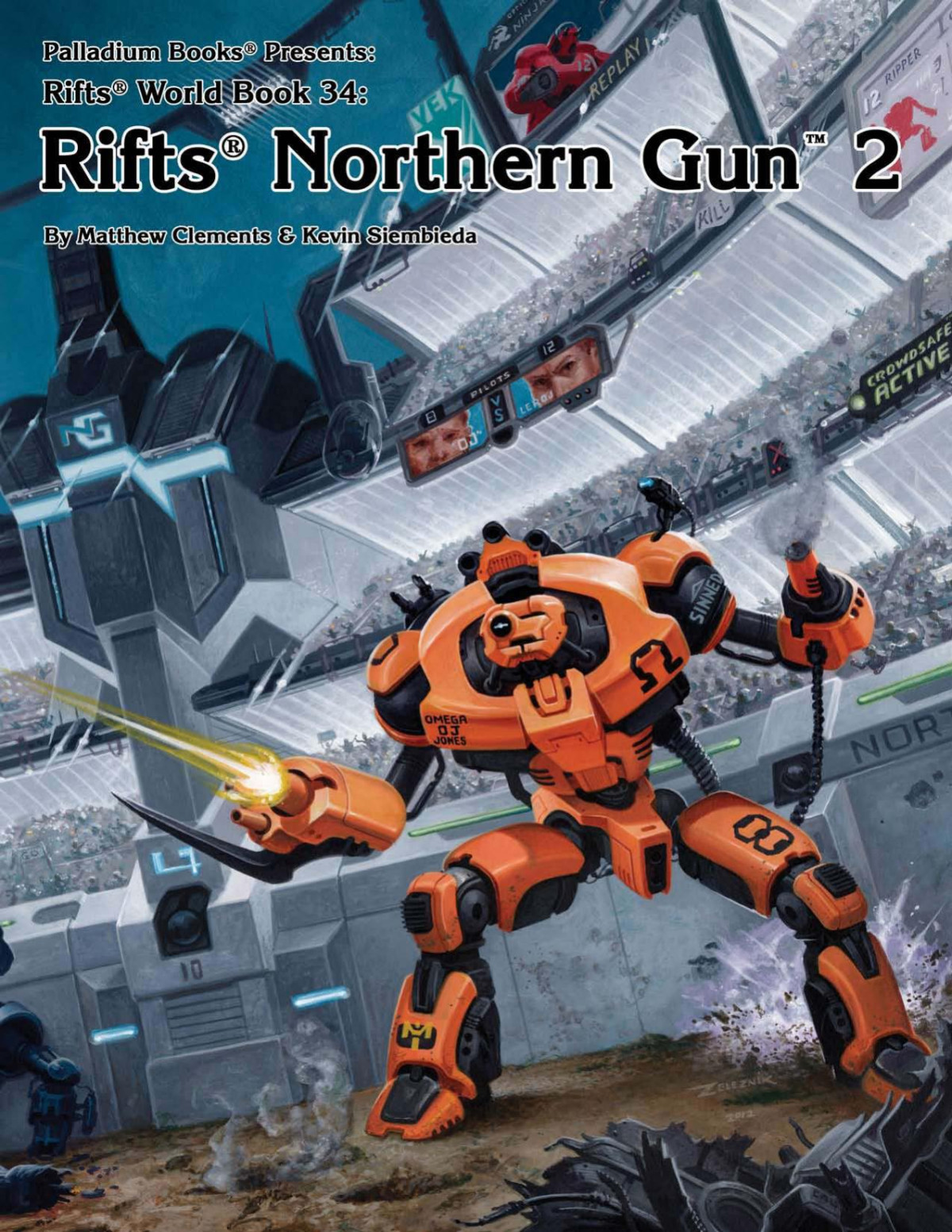 Rifts World Book 34 Northern Gun 2 Matthew Clements Kevin Siembieda