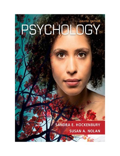 Psychology 8th Edition Sandra E Hockenbury Susan A Nolan